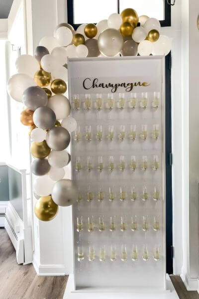 Mur à champagne 