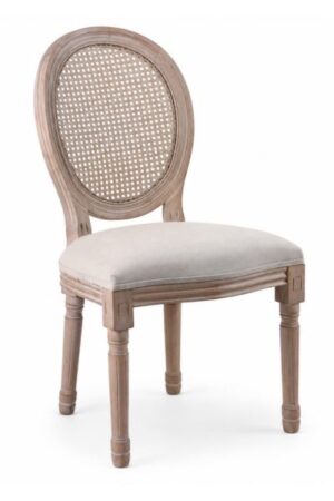 Chaise Médaillon cannage - Champêtre